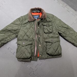 Polo by Ralph Lauren Kids Olive Quilted Puffer Jacket